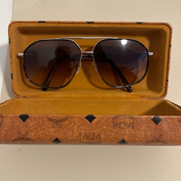 MCM Gold Sunglasses - Picture 2 of 4